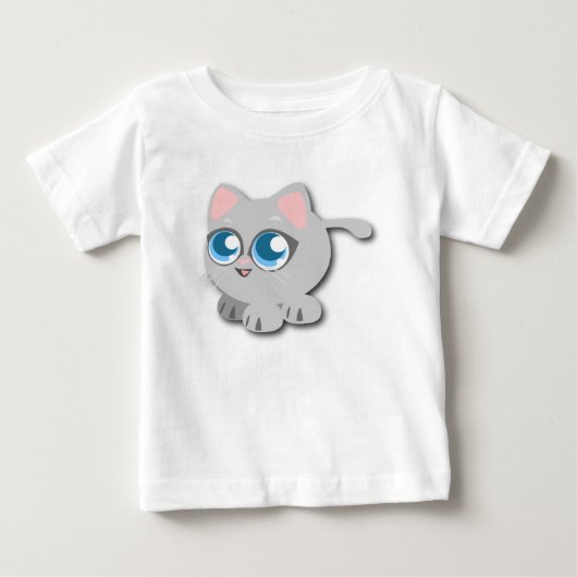キティ キャット ベビーTシャツ (正面)
