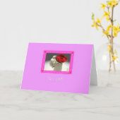 キティ＆ティーローズが町を彩る誕生日 カード (黄色い花)