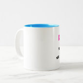 「キティ・トゥード!」 ツートーンマグカップ (正面左)