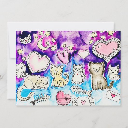 キティ・バレンタイン シーズンカード (正面)