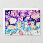 キティ・バレンタイン シーズンカード (正面/裏面)