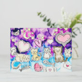 キティ・バレンタイン シーズンカード (スタンド正面)