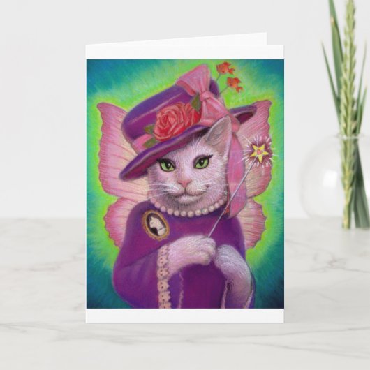 キティ・フェアリー・ゴッドマザー カード (正面)