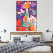 キティQアクリル キャンバスプリント (インサイチュ (寝室))