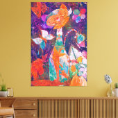 キティQ キャンバスプリント (インサイチュ (リビング))