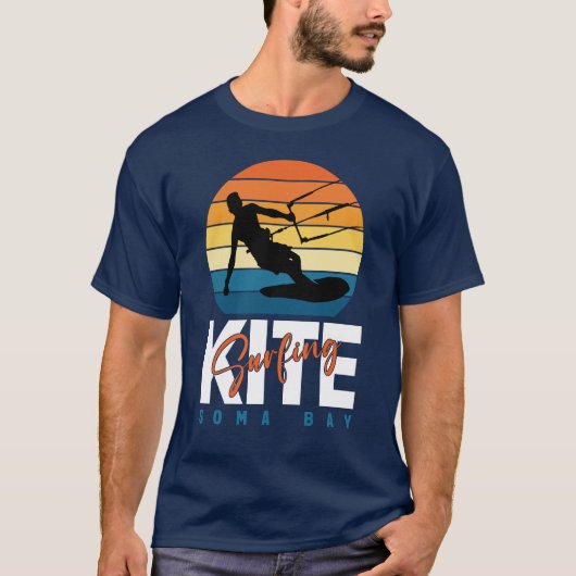 キテスサーフィン ソーマベイ Tシャツ (正面)