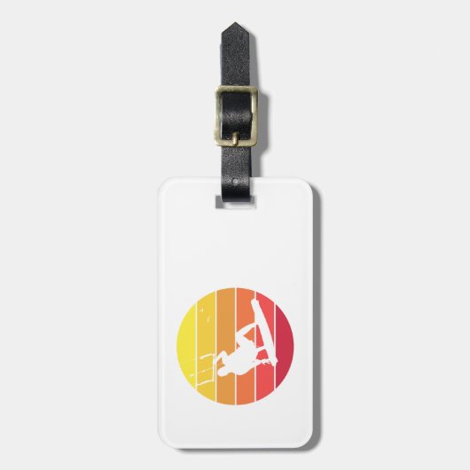 キテボード ラゲッジタグ (正面縦)