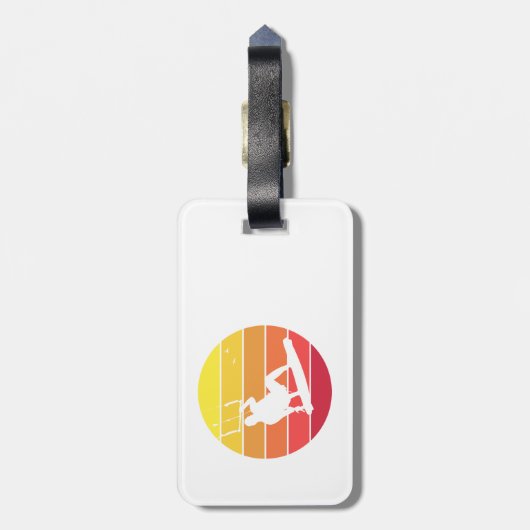 キテボード ラゲッジタグ (裏面縦)