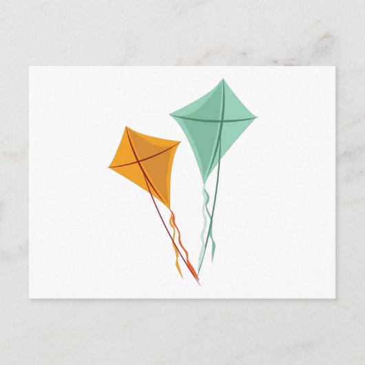 キテ飛んでいるス ポストカード (正面)