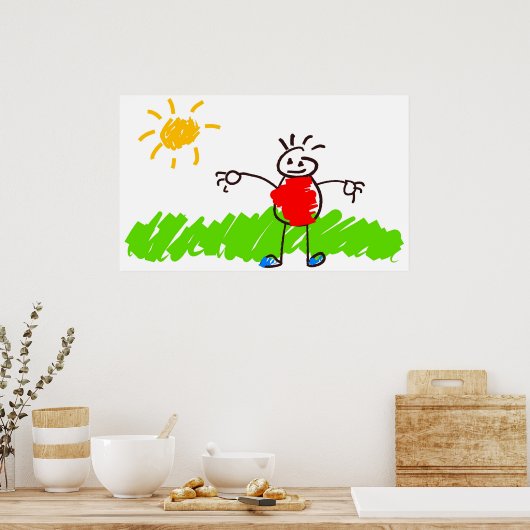 キディ・アート ポスター (キッチン)