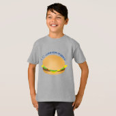 キディ・チーズバーガーが大好き Tシャツ (正面フル)