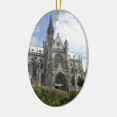 キトのクリスマス セラミックオーナメント (左)