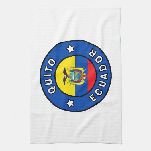 キトエクアドル キッチンタオル (縦)