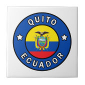 キトエクアドル タイル (正面)