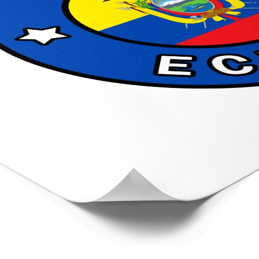 キトエクアドル ポスター (角)