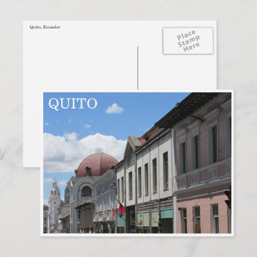 キト通り ポストカード (正面/裏面)