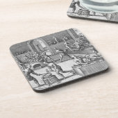 キト、fのAtahualpaの金細工人の研修会 コースター (左側)