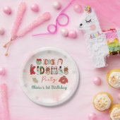 キドスマスウィンターチャーストマ誕生日紙プレート ペーパープレート (パーティー)