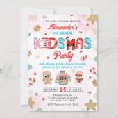 キドマス冬のクリスマスバースデーパーティー 招待状 (正面)