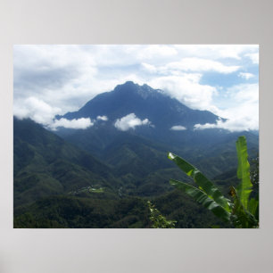 キナバル山 ポスター