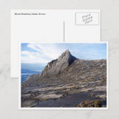 キナバル疑問に思山 ポストカード (正面/裏面)