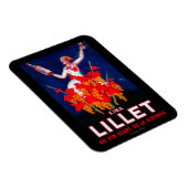 キナリレットヴィンテージポスターEurope マグネット (右側)