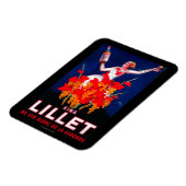 キナリレットヴィンテージポスターEurope マグネット (左側)