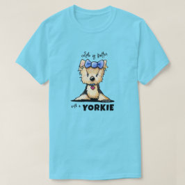 キニアルライフ　イズ　ベター　ヨーギー Tシャツ