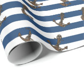 キニアートいかり 航海の ラッピングペーパー (ロールコーナー)