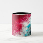 キニアートの生活の一部 ツートーンマグカップ (中央)