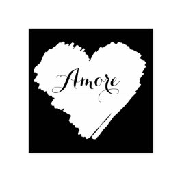 キニアートイタリアンハート ラバースタンプ