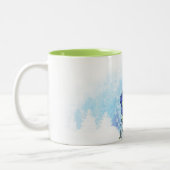 キニアートウィンターウェスティー ツートーンマグカップ (左)