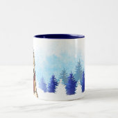 キニアートウィンターノリッジテリア ツートーンマグカップ (中央)