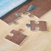 キニアートウィンタービーチウェスティー ジグソーパズル (側面)