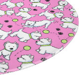 キニアートウェスよくはしゃぐティズ カッティングボード (角)