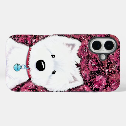 キニアートウェスティインプレッションフローラ Case-Mate iPhoneケース (裏面 (横))