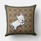 キニアートウェスティオンキルト クッション (裏面)