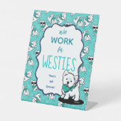 キニアートウェスティキューティフェイス 台座サイン (正面)