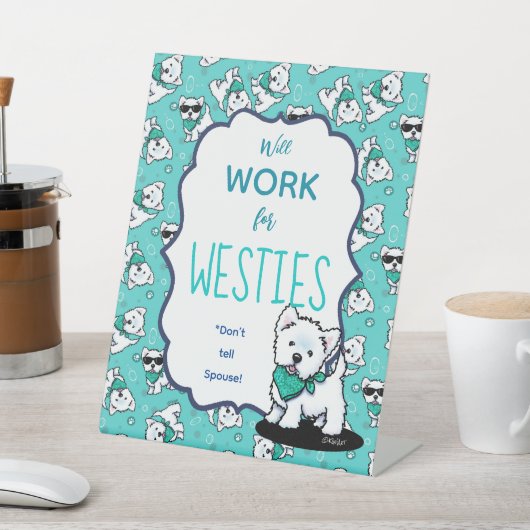 キニアートウェスティキューティフェイス 台座サイン (インサイチュ)