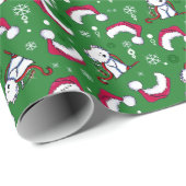 キニアートウェスティクリスマスギフトラップ ラッピングペーパー (ロールコーナー)