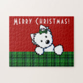 キニアートウェスティクリスマス ジグソーパズル (横)