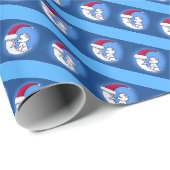 キニアートウェスティサンタムーンクリスマスラッピング紙 ラッピングペーパー (ロールコーナー)