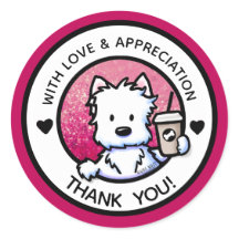 キニアートウェスティス感謝していスティッカー