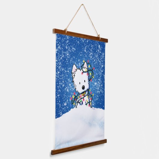 キニアートウェスティテリアぶら下がったのタペストリー 吊り下げ型タペストリー (傾斜あり)