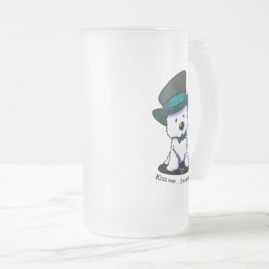 キニアートウェスティテリアセントパディー フロストグラスビールジョッキ (正面右)