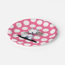 キニアートウェスティテリアバレンタインパーティープレート