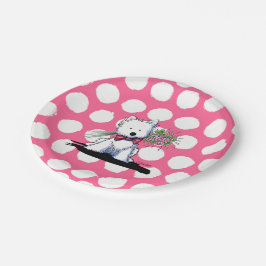 キニアートウェスティテリアバレンタインパーティープレート ペーパープレート