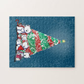 キニアートウェスティテリアーズクリスマス ジグソーパズル (横)