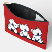 キニアートウェスティトリオ アクセサリーポーチ (見開き)