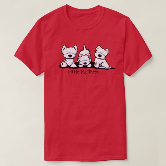 キニアートウェスティトリオ Tシャツ (デザイン正面)